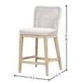 thumbnail image 2 of Starlight Canyon Home Gray Counter Stool – Wooden Counter Height Chair and Bar Chair Seating, 2 of 11