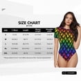 thumbnail image 5 of Uemuo Dragon Scales Pattern Women's One Piece Short Sleeve Swimsuit Rash Guard Surfing Modest Quick-drying Swimsuit Beach Essentials-Large, 5 of 9