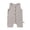 Coffee, variant on MICHLEY Cotton Baby Sleeveless Romper, Unisex Summer Jumpsuit Outfit for Infant Toddler Boys Girls, 0-24 Months