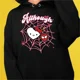 thumbnail image 2 of Sudadera con capucha Sanrio 2024 de moda Kawaii Spider Hello Kitty Anime Dark Men Women Black Y2K Estética Tops Chaqueta casual de invierno Tops, 2 of 4