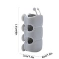 thumbnail image 3 of Soporte para Cabezal Ducha Mano Silicona Sin Perforaciones, 3 of 9
