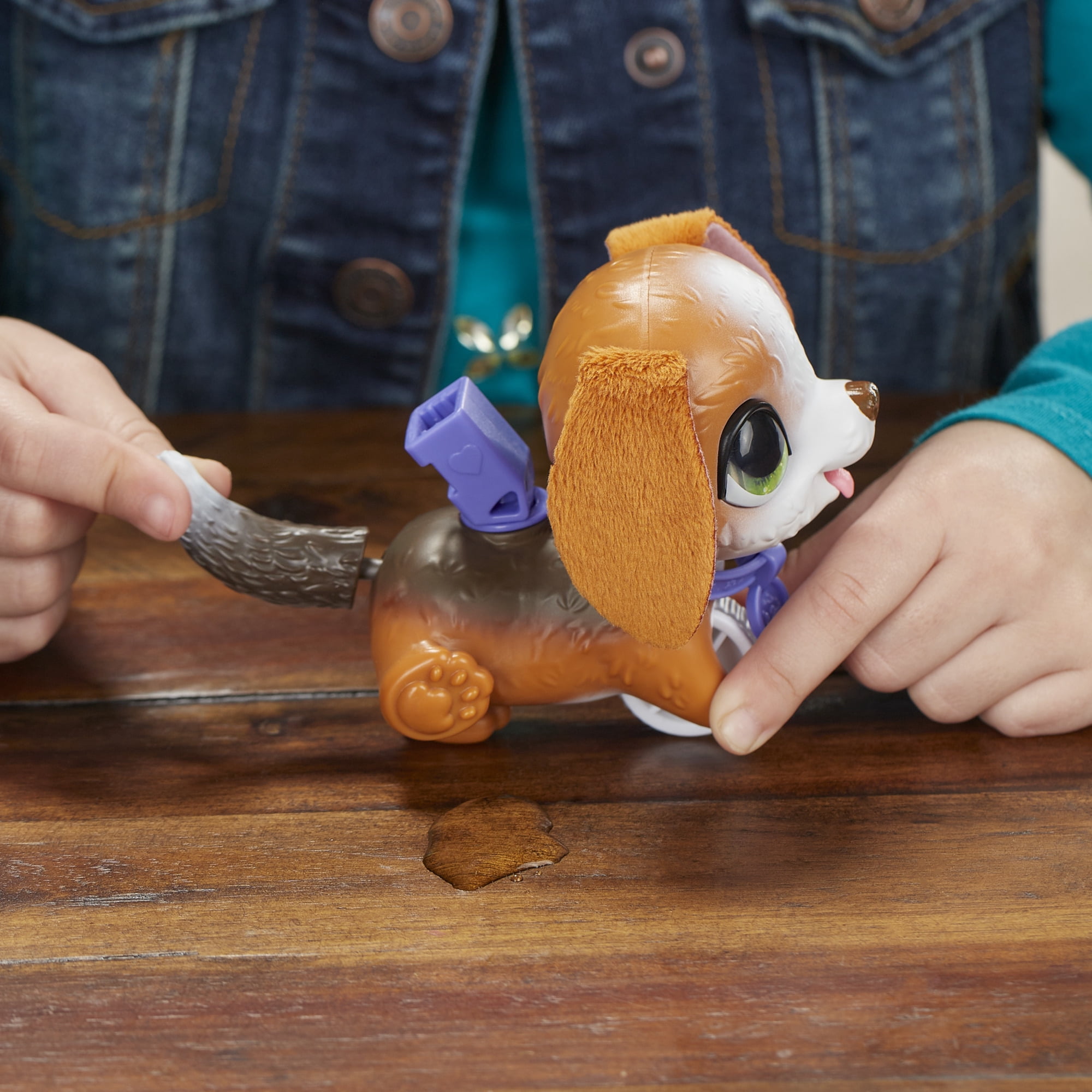 furReal Peealots Lil’ Wags Beagle, Includes Leash & Handle