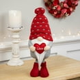 thumbnail image 2 of Northlight Plush "Love" Valentine's Day Gnome - 13.5", 2 of 5