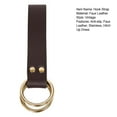 thumbnail image 7 of Hook Strap Medieval Belt Skirt Hikes Double Ring Faux Leather Loop Renaissance Adult Accessory Vikings Mug Hook Strap Women Long Dress Fixation Hitch Up Dress Hook Strap, 7 of 7