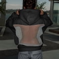 thumbnail image 4 of Women Hollow Mesh Back Hooded Long Sleeve Casual Rhinestone Hoodie Fall Winter Travel Outfits, 4 of 5