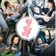 thumbnail image 2 of New Born Car Seat Head Support Head Neck Seat Insert Pad Soft Stroller Cushion Pads Car Seat Insert Cushion Pad Carseat Head & Body Support For Carseats Pushchair Pram Cushion Utility, 2 of 6