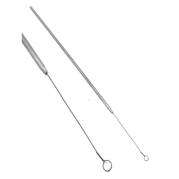 A2ZSCILAB Bacterial Inoculating Loop 5 mm, Single Nichrome Wire, With Aluminum Handle