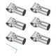 thumbnail image 1 of Uxcell 6-Pack Conector de Tubería Estructural, Abrazaderas en T Conector de Tubería de Acero Inoxidable para Tubería OD 25MM Convierte 28MM, 1 of 1