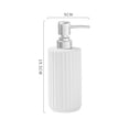 thumbnail image 2 of Dispensador de jabón de cerámica con bomba for baño y cocina, ideal for lociones, jabones líquidos y champú., 2 of 4
