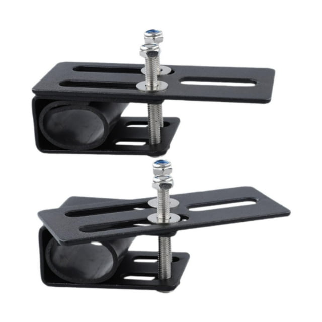 2 piezas Techo de automóvil Soporte de luz Cross de equipaje Accesorios de alto rendimiento Montaje de luz de trabajo para el automóvil fuera