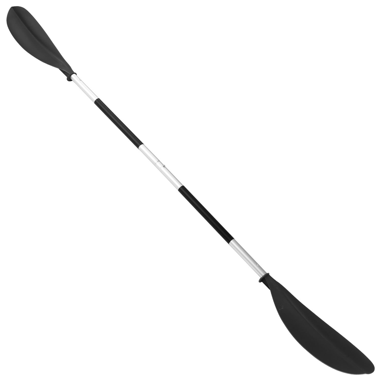 4-Piece Asymmetrical Kayak Paddle Set with Quick Release