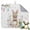 White, variant on Dish Drying Mat for Kitchen Countertop, Bunny Spring Flowers Absorbent Microfiber Dish Mat Reversible Quick Dry Non Slip Draining Mat Kitchen Drying Pad for Dishes, Utensils 16x18 Inch Easter Eggs