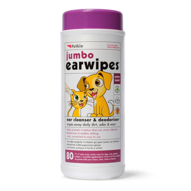 Lingettes Jumbo Earwipes - 80 unités