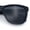 Shiny Black Frame - Black Lens, variant on SA106 Polarized Sport Keyhole Bridge Sunglasses for Men UV400 Lightweight Plastic Matte Tortoise Frame - Black Lens