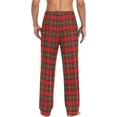 thumbnail image 2 of CROPD Plaid Pajama Pants for Men Pajama Bottoms Sleep Lounge Pj Pants, 2 of 7
