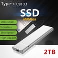 High Speed Mini External Hard Drive SSD USB 3.0 Portable External Solid State Drives TYPE-C Mobile SSD
