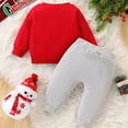 thumbnail image 4 of Jamsmile Boys Outfits Sets Christmas Santa Claus Fall Winter Sweatshirts + Pants 2 Piece Warm Xmas Baby Boys Outfits, 4 of 9