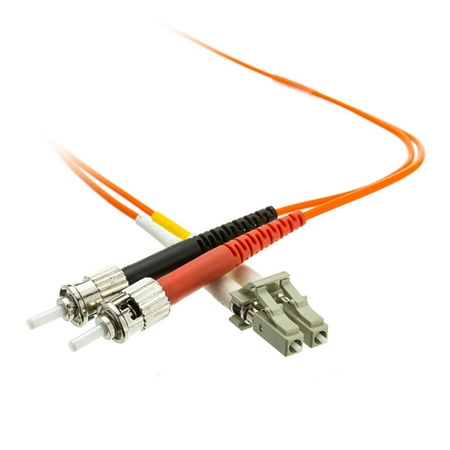 ACL 82 Feet (25 Meter) LC to ST Fiber Optic Cable, Multimode, Duplex, 62.5/125, 1 Pack