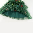 thumbnail image 6 of Afdoent Toddler Girls Dress Baby Girl Christmas Dress Star Sequin Layered Tutu Dress Girls Cake Xmas Tree Dresses 18-24 Months, 6 of 9