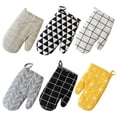 thumbnail image 6 of 1PC Cotton Oven Glove Heatproof Mitten Kitchen Cooking Microwave Oven Mitt Insulated Non-slip Glove Thickening, 6 of 7