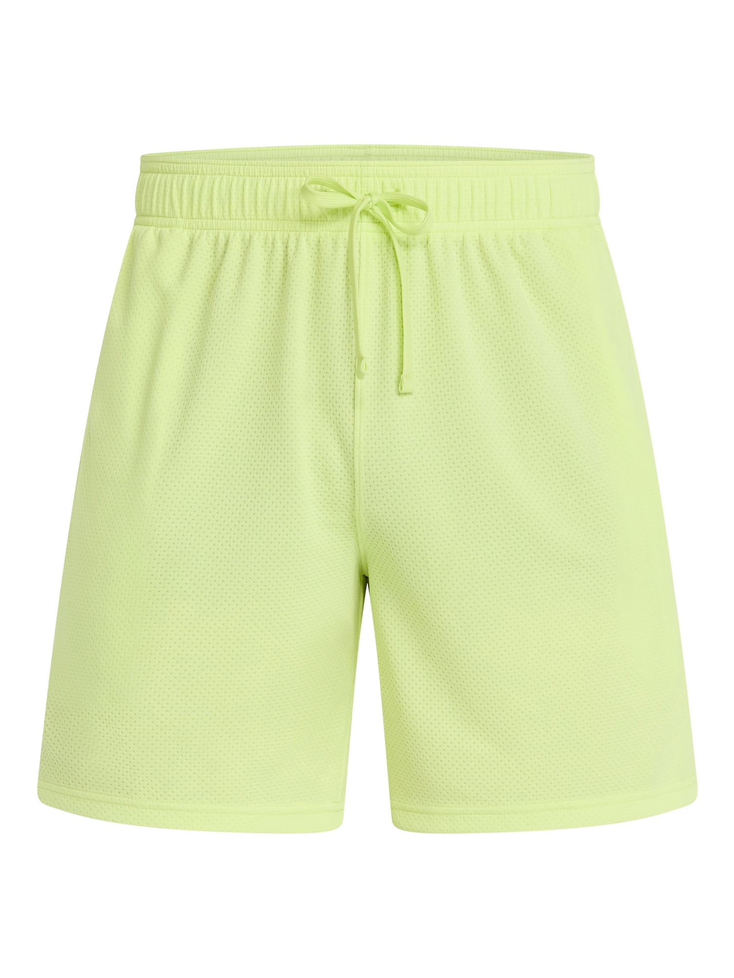 Athletic Works Men's and Big Men's Mesh Shorts, 7" Inseam, Sizes S-5XL