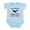 Sky Blue, variant on CafePress - Im Proof Mommy Cant Resist Pilots Body Suit - Baby Light Bodysuit, Size Newborn - 24 Months