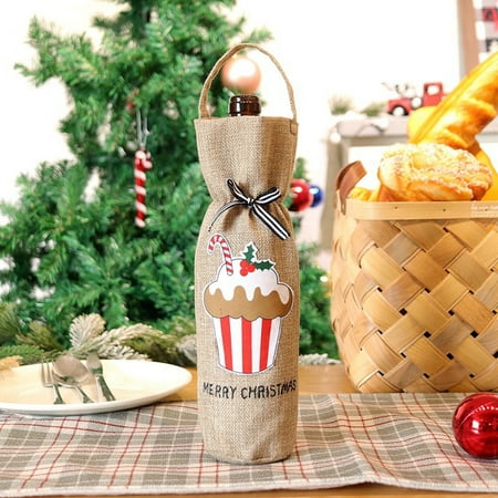 

Christmas Christmas Wine Gift Bags Thanksgiving Gift Bags Wine Bottles Christmas Tree Tabletop Decorations Wine Bags For Wine Bottles Gifts Wine Gnomes Christmas Decorations