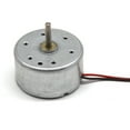 thumbnail image 3 of Mini Moteur Électrique Rf-300Ca Rc-300 Dc 3V 5V 6V 10300Rpm Arbre 2Mm pour Ventilateurs Diy Produits Électroniques, 3 of 8