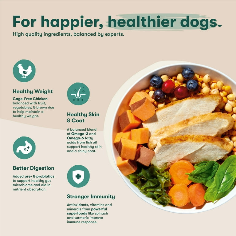 Jinx Grain-Free Dry Dog Food with Chicken, Sweet Potato & Carrot