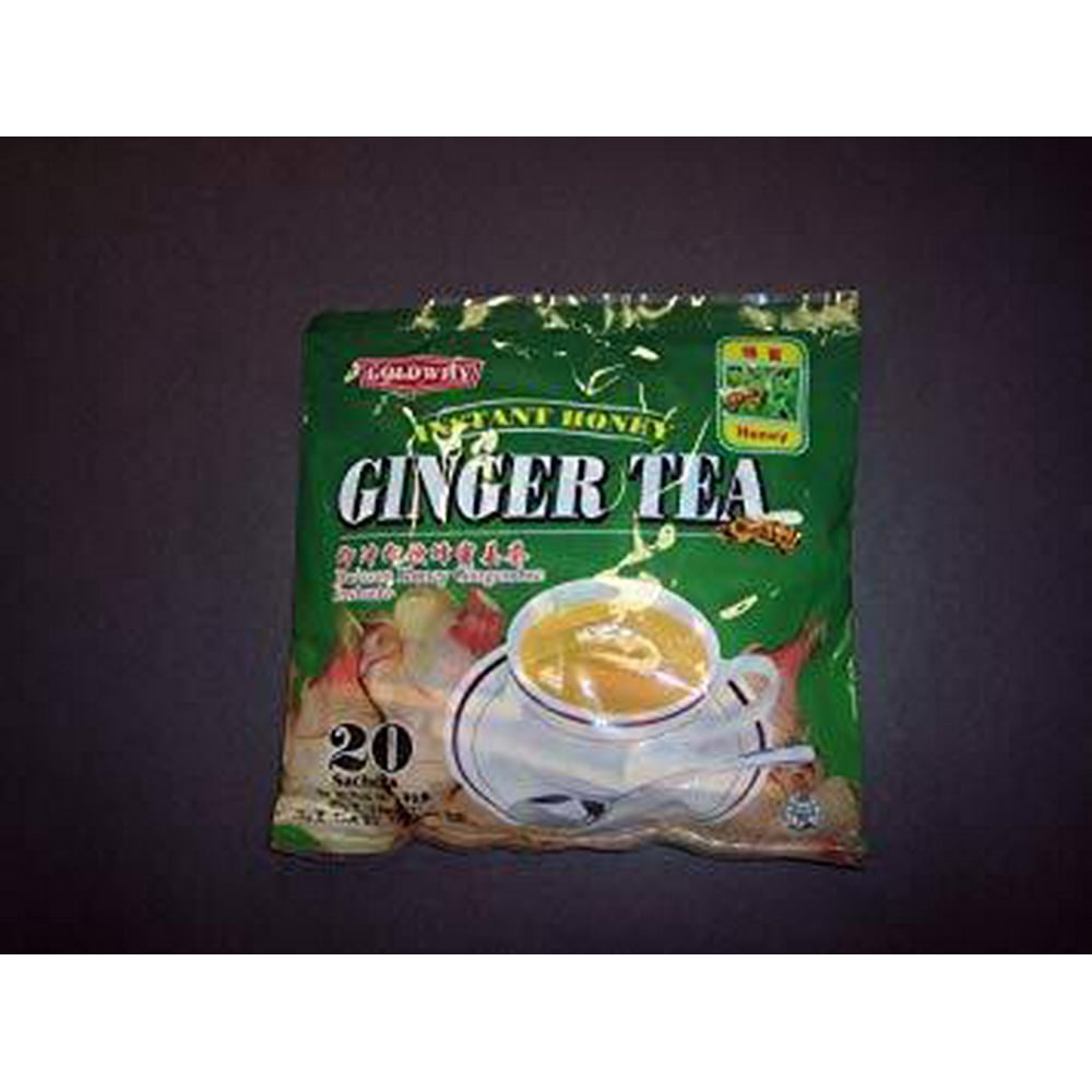 Goldwily Instant Honey Crystal Ginger Tea 20 Sachets