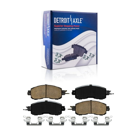 Detroit Axle - Front Brake Pads for 2013-2025 Nissan Altima 2014-2018 Leaf, Ceramic Brake Pads Replacement