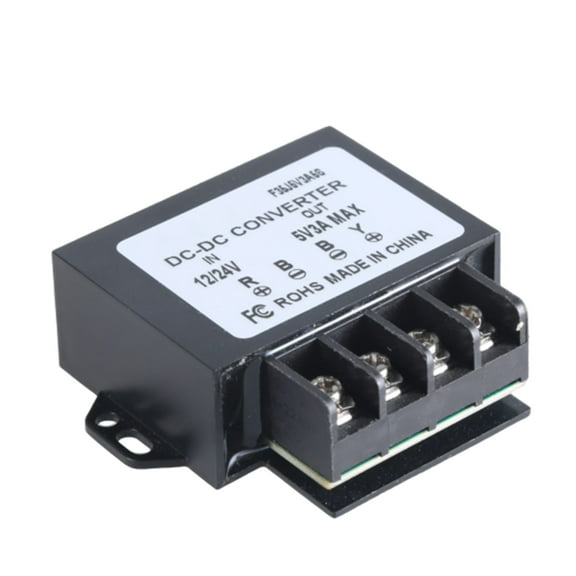 SIEYIO Efficient 15W 12-24V to 5V 3A Converter Power Adapter Module for Car Fan