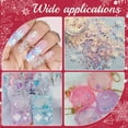 thumbnail image 5 of 1 Box 6000Pcs Snowflake Sequin Christmas Winter Sequins Small Flat White Paillette with Hole PVC Plastic Snow Glitter Paillettes Ornament for Christmas Tree Party Table DIY Craft Accessories, 5 of 5