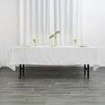 thumbnail image 3 of BalsaCircle 6 Pieces 60" x 102" White Rectangle Polyester Tablecloths Table Cover Linens, 3 of 8