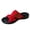 100#Red, variant on Women's Comfortable Beach Slides Summer Casual Slip on Slide Sandals Rubber Sole