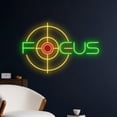 thumbnail image 2 of Handmadetneonsign Focus Neon Sign, Target Led Sign, Shooting Led Light, Gaming Neon Light, Gamer, 2 of 5