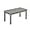 Light Gray-oil Printed, variant on Dycanpo Outdoor Coffee Table Rectangle, HDPS Patio Table for Outside, 17.7" x 35" x 17.7", Black