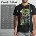 thumbnail image 5 of Men's Star Wars Galactic Comic Scene Graphic Tee Black Medium, 5 of 9