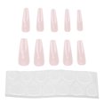 thumbnail image 2 of Fugacal Uas postizas, color puro, sencillas y elegantes, para viajes en casa, para fiestas de citas, para salón de uas para mujeres y nias Fugacal No se aplica, 2 of 6