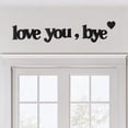 thumbnail image 4 of Letrero «You Bye» Para El Marco De La Puerta De Entrada Letrero «You Bye» Para Colocar Encima De La Puerta Letrero «Warm Family» Para Decoración De San Valentín Con Punto De Pegamento 1 Unidad, 4 of 7