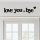thumbnail image 4 of Letrero «You Bye» Para El Marco De La Puerta De Entrada Letrero «You Bye» Para Colocar Encima De La Puerta Letrero «Warm Family» Para Decoración De San Valentín Con Punto De Pegamento 1 Unidad, 4 of 7
