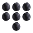 thumbnail image 2 of 7 pcs. 8mm hole black gas stove cooker rotary switch knobs for the kitchen, 2 of 5