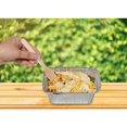 thumbnail image 2 of Starlight-30 X Bandejas de papel de aluminio-Contenedores de almacenamiento de alimentos con tapas-Ideal para almacenamiento, horneado, asado, barbacoa, cocina y bandejas de preparación de comidas Con esquí esquí Gafas de esquí, 2 of 3
