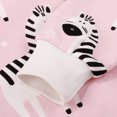 thumbnail image 5 of Toddler Girl Pink Sweatshirt Zebra Long Sleeve Shirt Cute Fall Clothes 5T (192）, 5 of 5