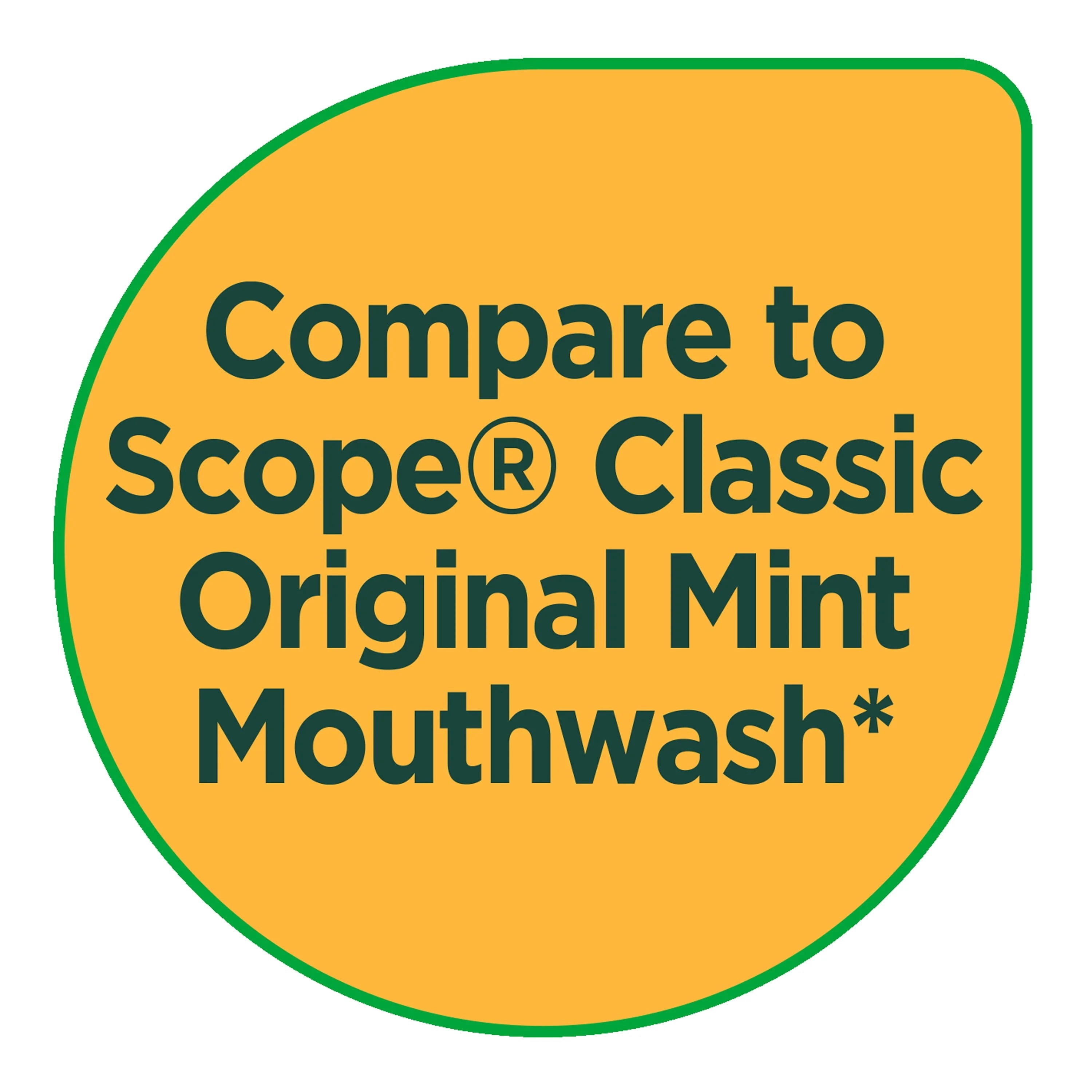 (4 pack) Equate Mouthwash, Fresh Mint, 1.5 L