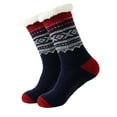 thumbnail image 3 of Christmas Socks for Women Soft Winter Stockings Floor Socks Cozy Thermal Sleeping Booties For Home, 3 of 3