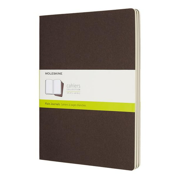Moleskine Cahier XL Plain Coffee Brown (8055002855327) Soft Cover