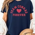 thumbnail image 3 of Team Conrad Retro Forever Vintage T-Shirt Unisex, Sizes S-5XL, Tbun, 3 of 5