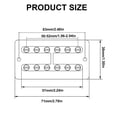 thumbnail image 5 of Neck Humbucker Pickup Electric Guitar Pickup Humbucker Neck Pickup Professional Guitar Pickup for Electric Guitars, 5 of 8