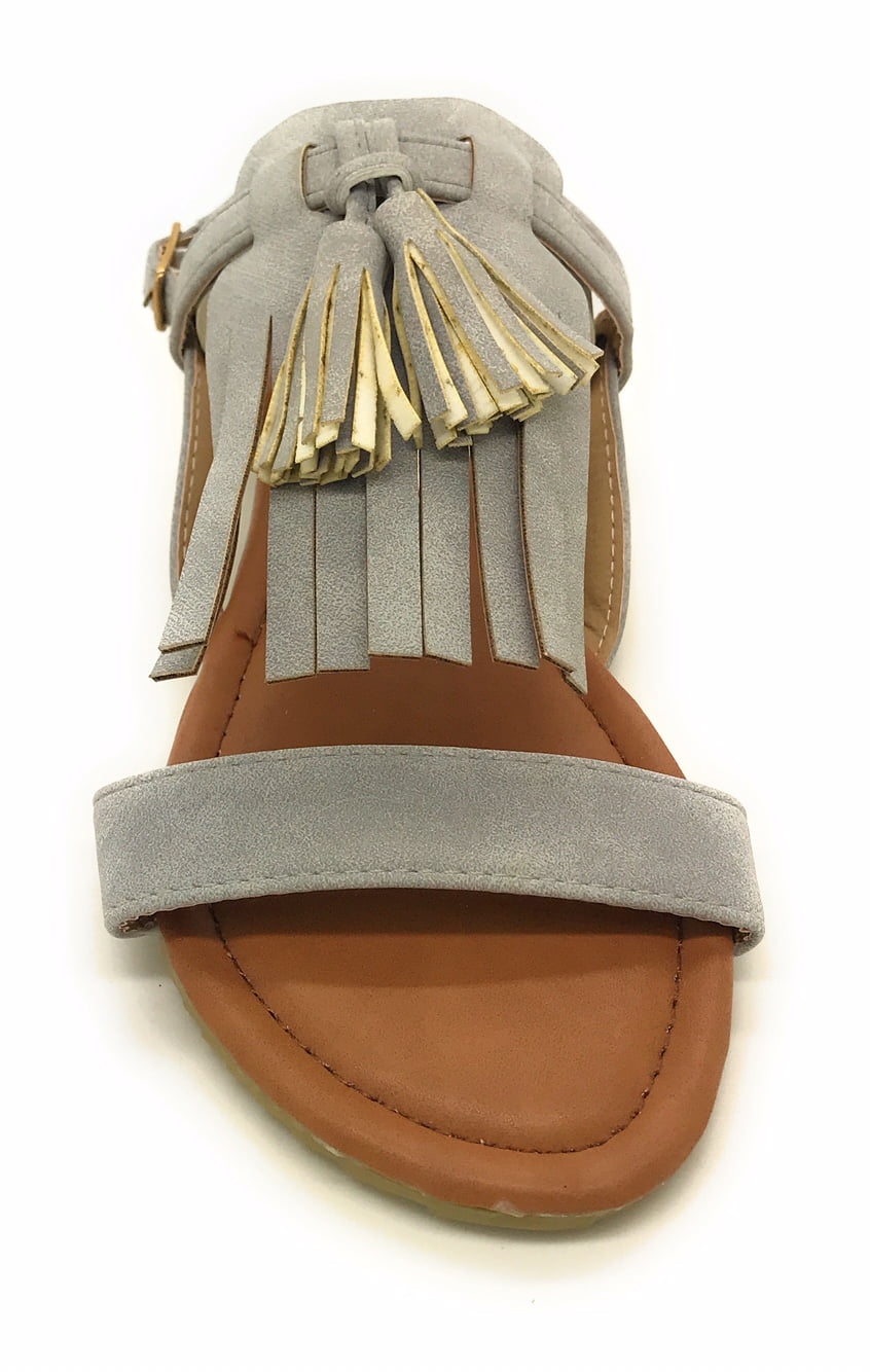Victoria K Fringes And Tassels Sandals (Women)
